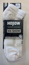 New Hollow Alpaca No-Show Socks White Large Men 10-13 Women 10.5-13