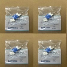 4X Panduit Giga TX Cat6 Network Jack Blue CJ688TGBU BOX OF 50 Free Shipping 