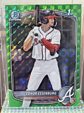 2025 Bowman Draft Conor Essenburg Chrome Green #/99 Refractor 1st Bowman