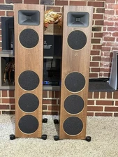Martin Logan Motion Foundation F2 Tower Speakers Walnut