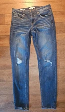 Vigoss Jeans Womens 27 Thompson Tomboy Distressed Stretch Comfort Casual