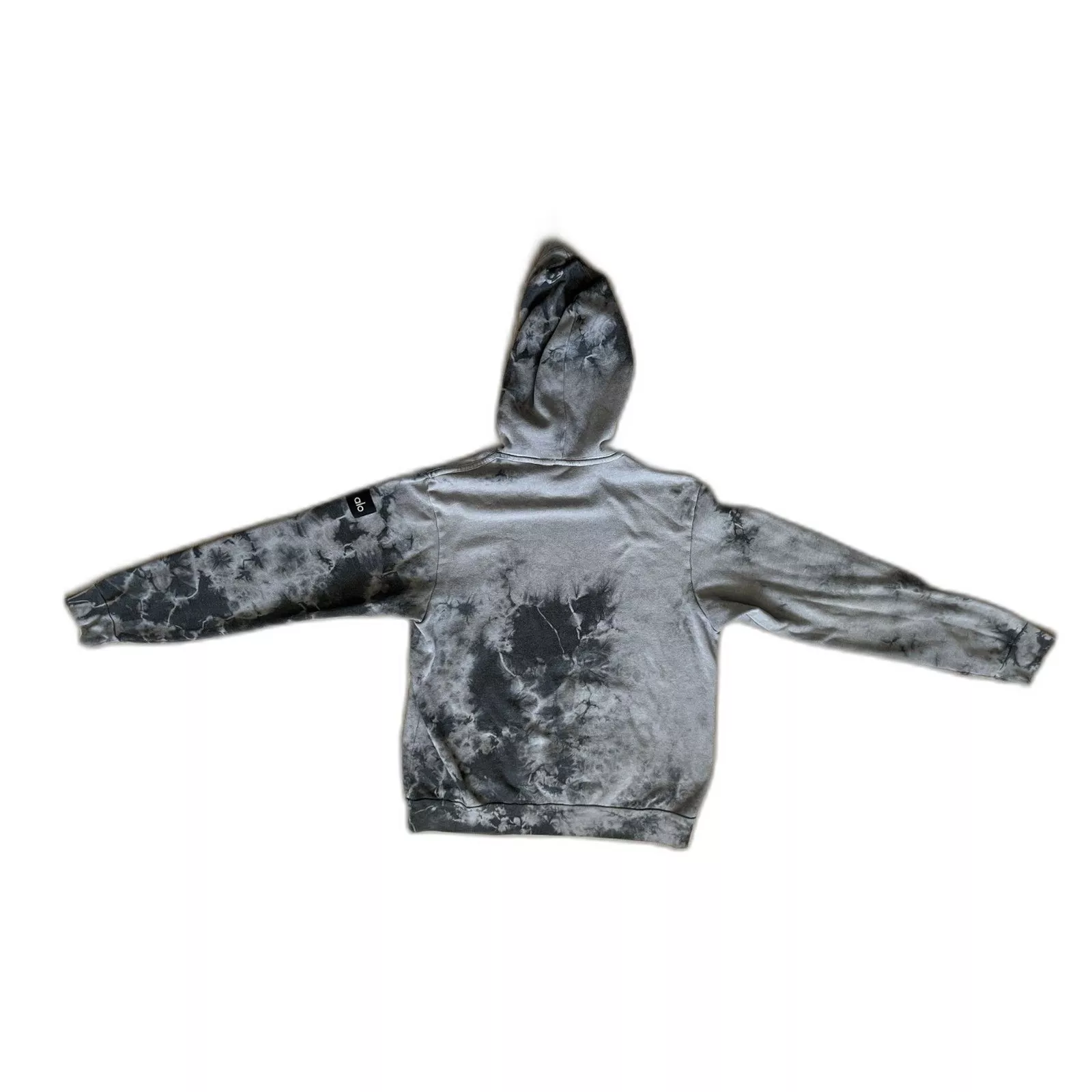 alo-yoga tie dye pullover sports top shirt hoodie