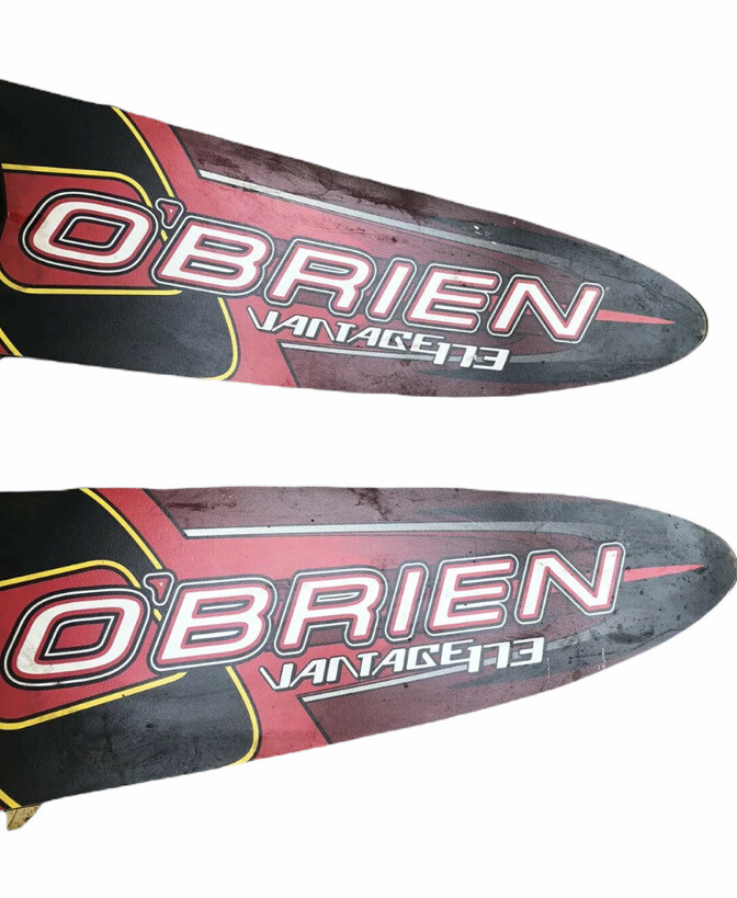 Vintage O'Brien Vantage 173 Water Skis Fiberglass Dual Tunnel eBay