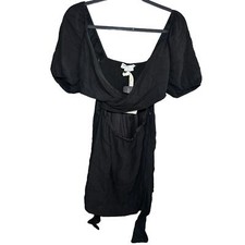 Urban Outfitters Urban Renewal S Black Mini Dress Women Casual Night Out