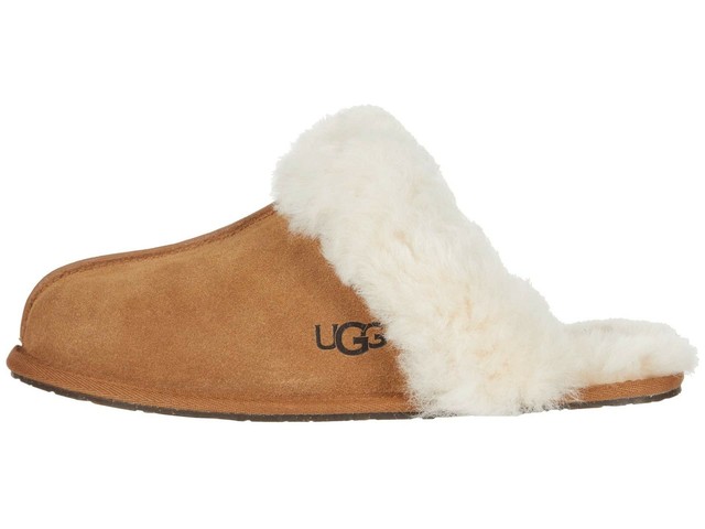 ugg scuffette ii womens chestnut brown sheepskin slippers