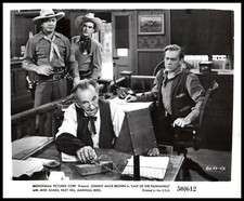 Johnny Mack Brown + Marshall Reed in Law of the Panhandle (1950) PHOTO M 51