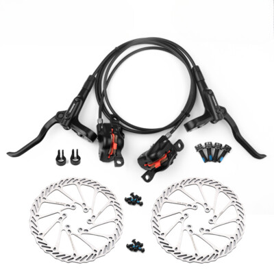 Bicycle Hydraulic Brake 160mm Rotors MTB Disc Brake Mountain Bike Upgrade Parts