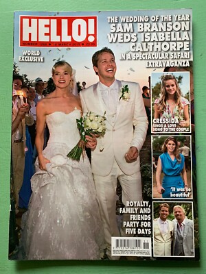 HELLO mag 18-March-2013 Sam Branson Isabella Calthorpe Hilary Swank Mike Tindall