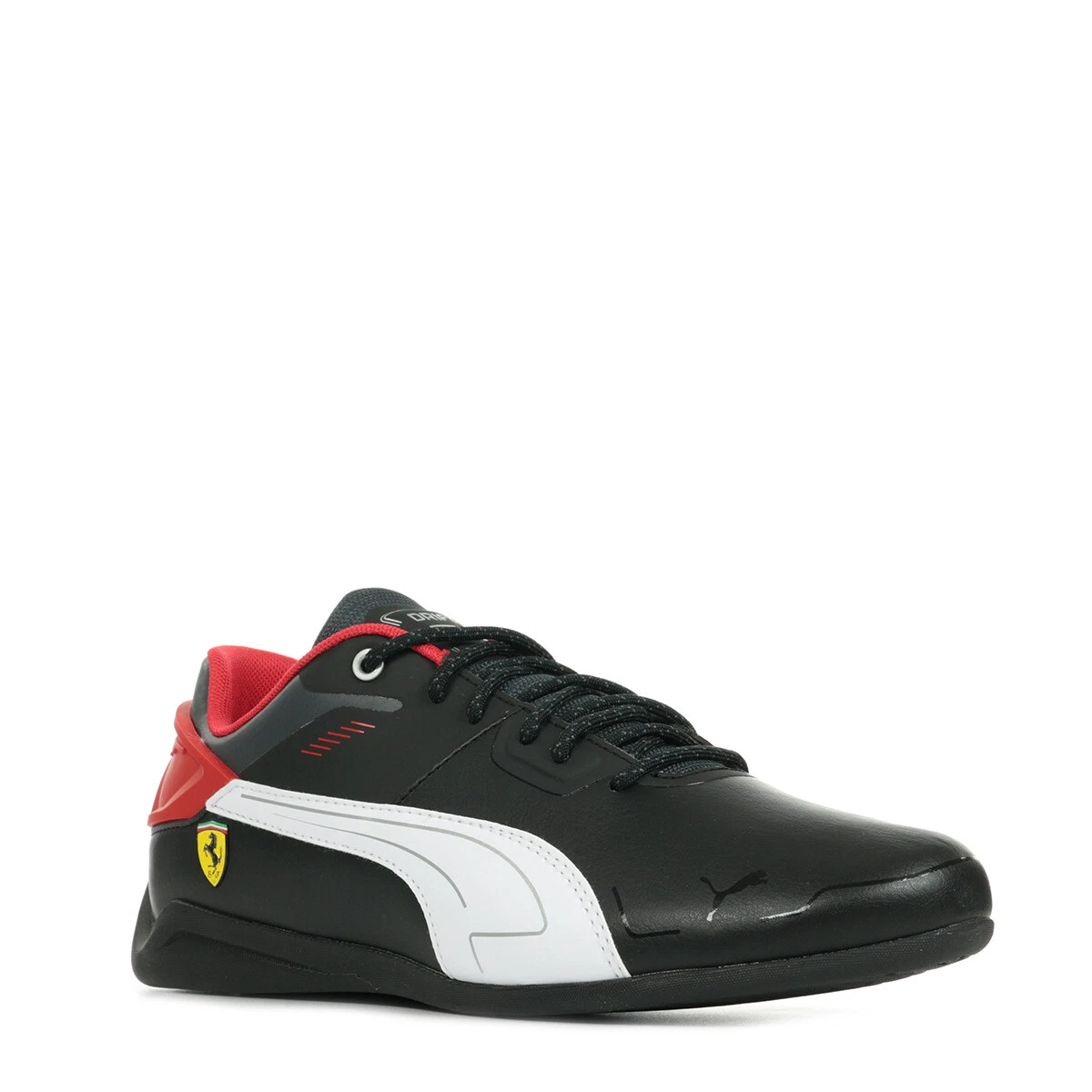 PUMA Men s Ferrari Drift Cat Delta Sneaker Shoes Black Black Synthetic