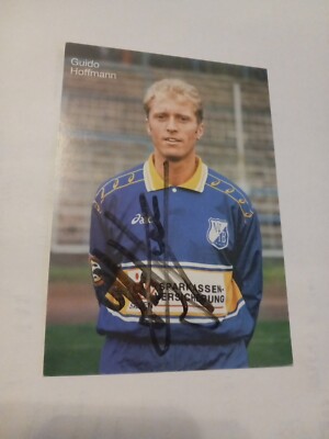 Signed postcard Guido Hoffmann VfB Leipzig new