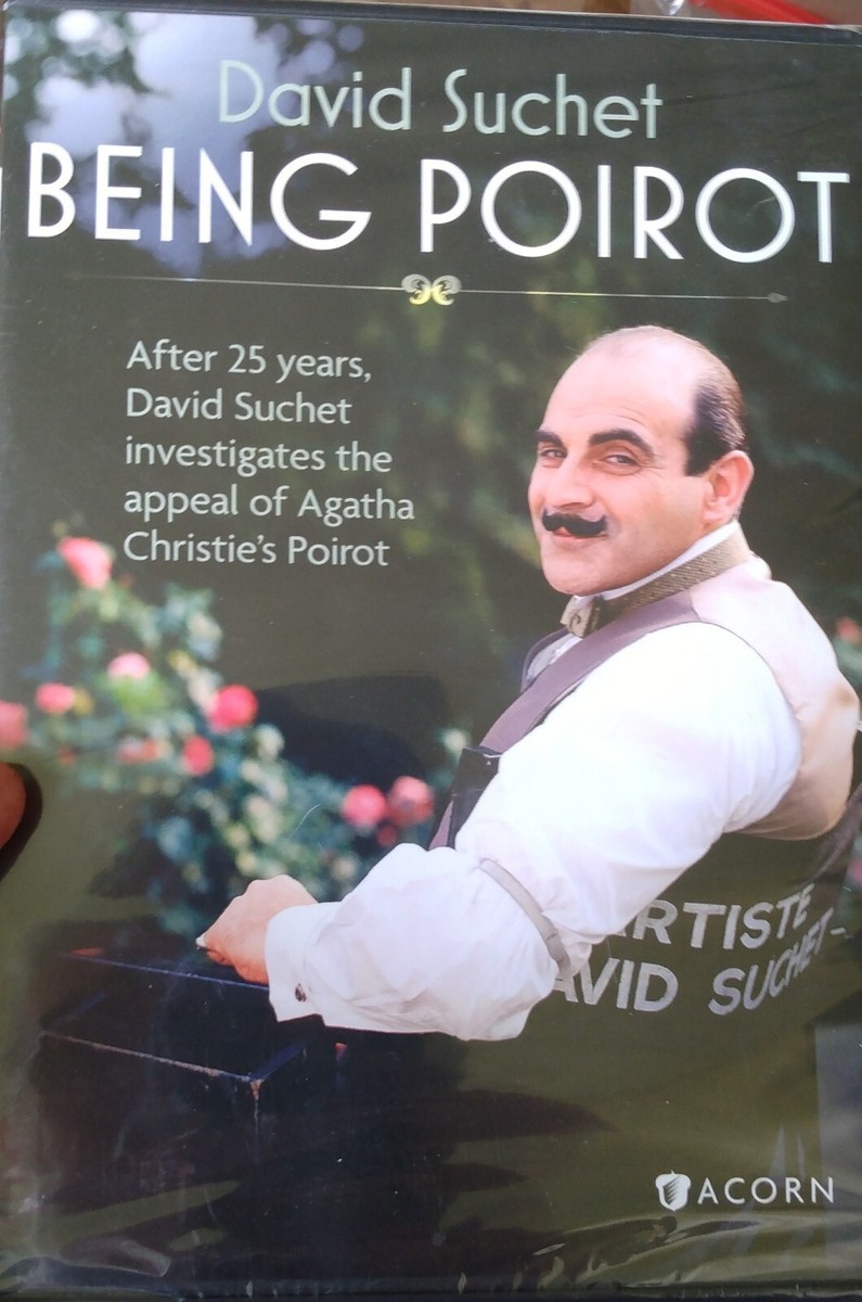 Being Poirot DVD David Suchet New Sealed Agatha Christie free Ship