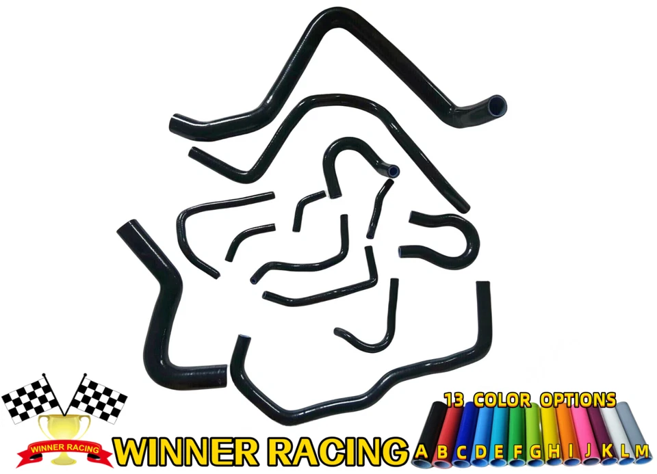 Подходит для Honda Prelude BB1 2.2 H22A; BB3 2.0 92-96 силиконовый шланг радиатора нагревателя голубой - Изображение 4 из 4