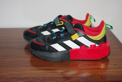 adidas (GS) adidas Tech Runner EL x LEGO 'Core Black Red' HP5877 Kids size 4