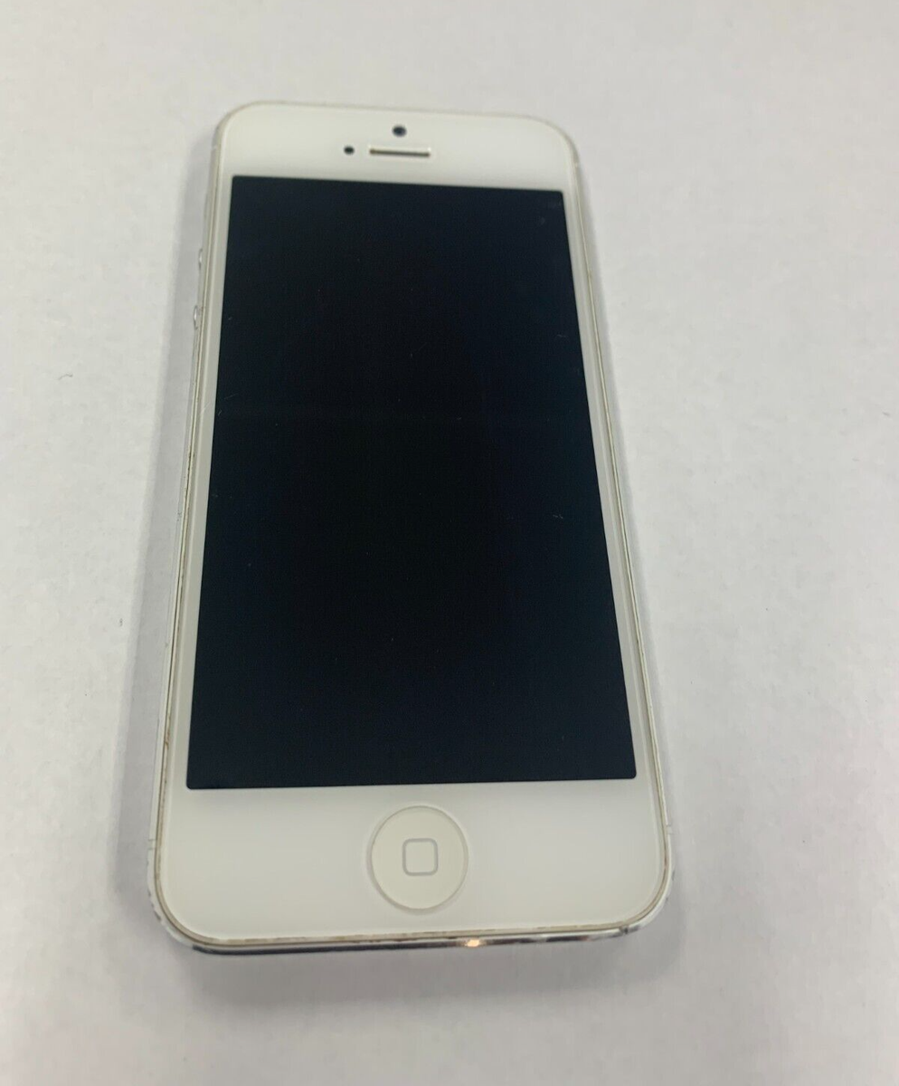 Apple iPhone 5 - 16 GB - White & Silver (AT&T) for sale online | eBay