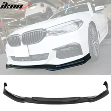 Fits 17-20 BMW G30 5 Series 540i M Sport Front Bumper Lip Spoiler - PU