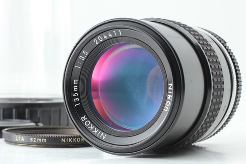 Objectif Téléphoto Portrait Nikon Ai Nikkor 135Mm F/2 Mf