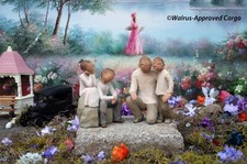 WILLOW TREE FIGURATIVE SCULPTURES OF FAMILY CLOSENESS – UNIQUE HAND-CARVED LOVE!