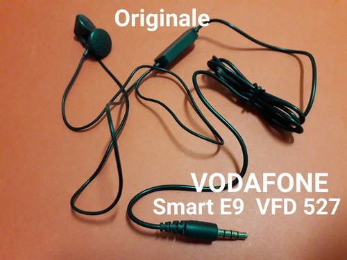 Cuffie Auricolari+Microfono Originale VODAFONE Smart E9 VFD 527 Auricolare  Nero | eBay