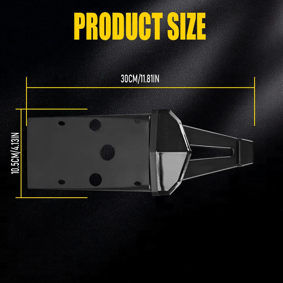 Luz Trasera LED Freno Señal Giratoria Lámpara Integrada Dirt Bike Moto Universal Foto 4 de 4