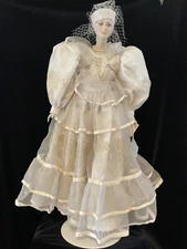 Bel Ombré Les Pompees Porcelain Doll-Italy