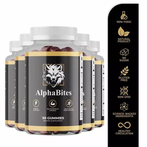 AlphaBites 7-in-1 Nitric Oxide Booster -Beet Root & L-Arginine Gummy 30 GUMMIES - Picture 12 of 13