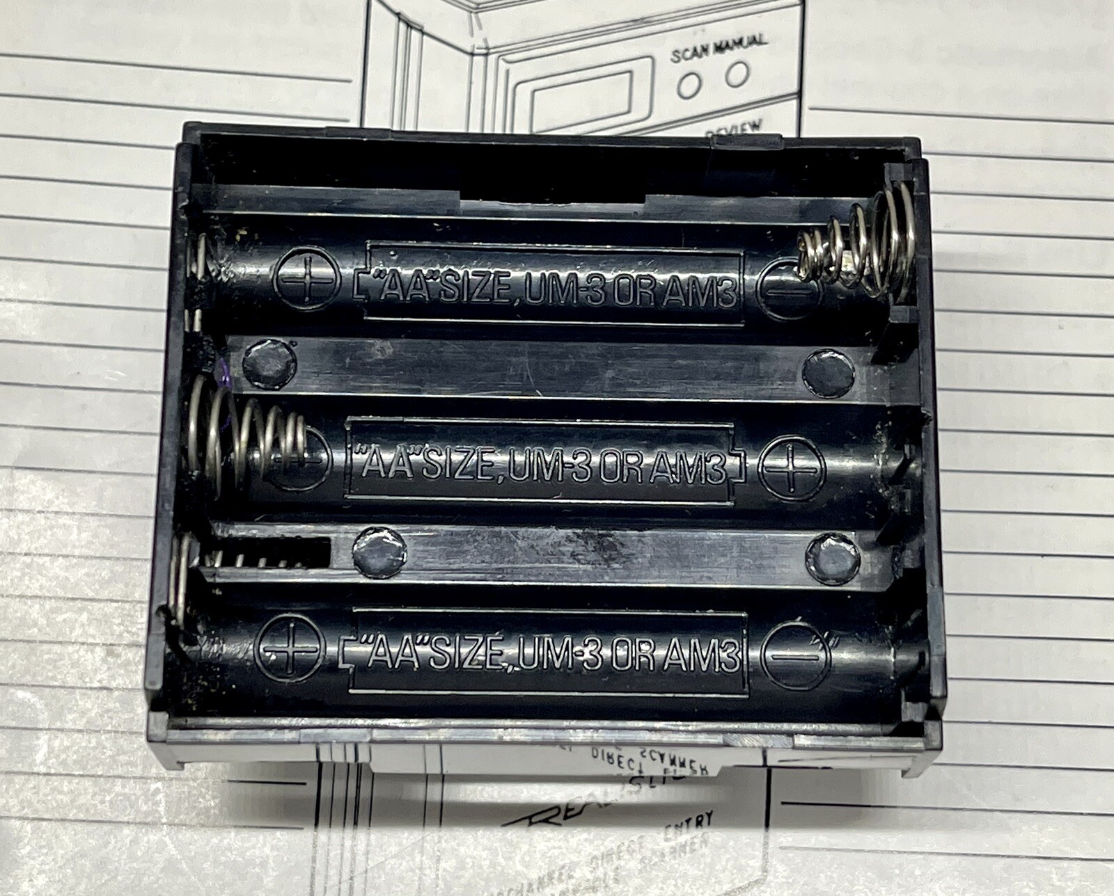 Realistic PRO-41 VHF/UHF 10 Channel Direct Entry Scanner Model 20-301- Used