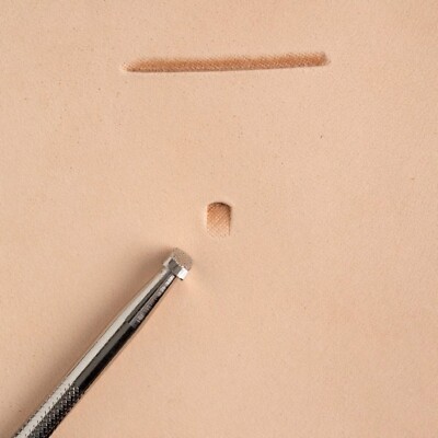 Craftool Checkered Beveler Stamp B701 6701-00 by Tandy Leather