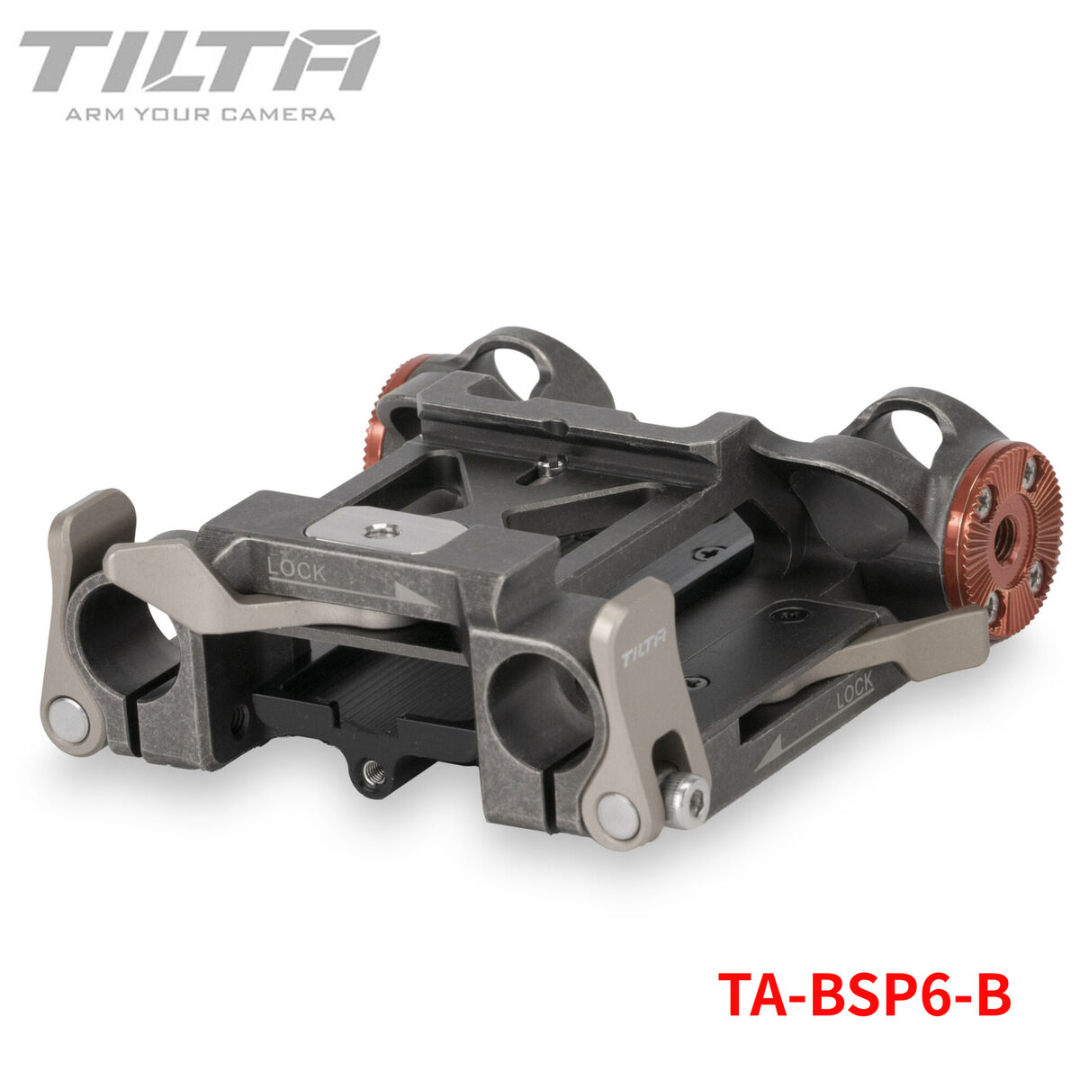 TILTA TA-BSP6-15 15mm LWS Base Plate Type VI for BMPCC 6K TILTA TA-BSP6-15 15mm LWS Base Plate Type VI for BMPCC 6K