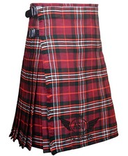 Scottish Handmade Traditional Hunting Scott Modern 8-yard Tartan Kilt For Men