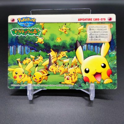 Pokemon The Park 2005 Pokepark Adventure Card 079 Pikachu Forest
