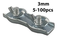 Electric Fencing Poly Wire Joiner Connector 3mm Duplex with WING NUTS 5 to 100