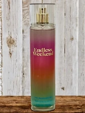 Bath & Body Works ENDLESS WEEKEND Fine Fragrance Body Mist Spray 8 oz New