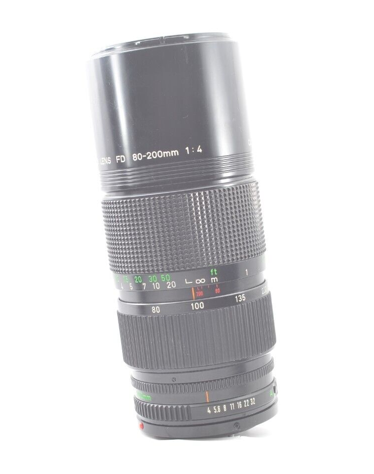 Top Mint]CANON New FD 200mm f/4 for AE-1 program,A-1,F-1 Lens From Japan #2006