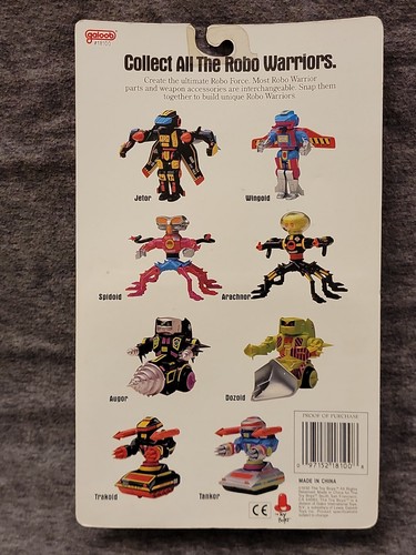 ROBO FORCE Arachnor Robot Action Figure Galoob Vintage 1992 Sealed Card NICE - Picture 3 of 11