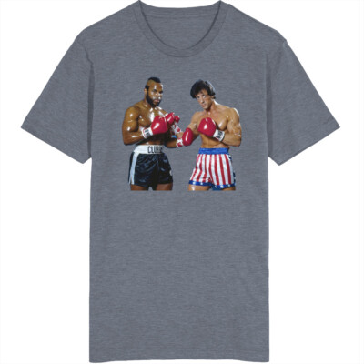 Rocky 3 Stallone Mr T Classic Retro Boxing Movie T Shirt