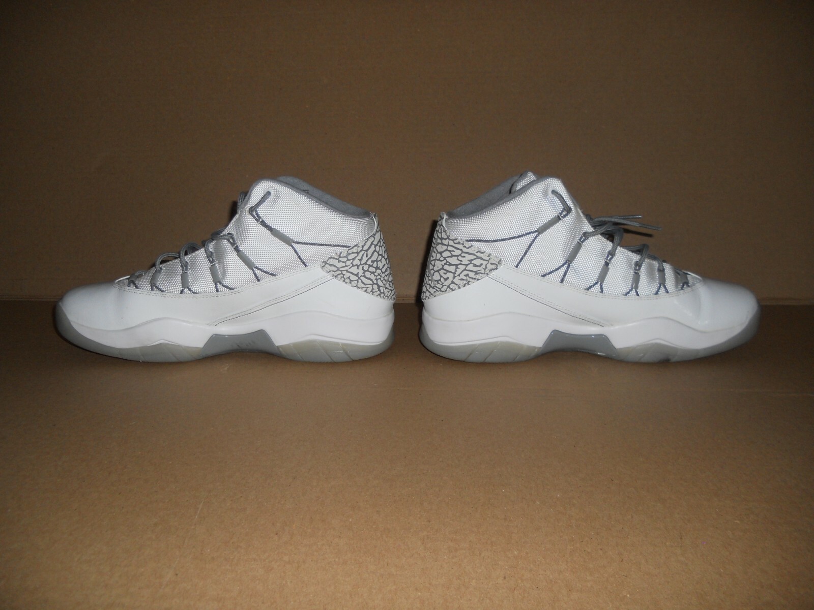 JORDAN Air Jordan White Cement Retro Sneakers Mens Sz… Gem