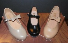 Tap Shoes Bloch S0352G  S0352L Merry Jane shoes attached taps 4 Colors ch/adult