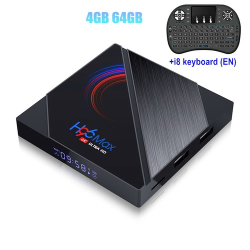 H96 Max Android 10 TV Box Allwinner H616 Quad Core 6K 4G 32/64G Wifi H.265 BT4.0 - Photo 18/18