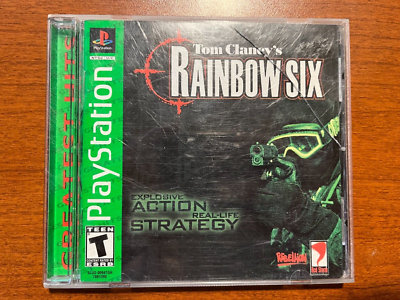 Jeu Rainbow Six - PlayStation 1 (PS1) - Version Française Complète - Très Bon état