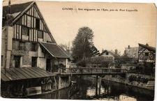 Old postcard Gisors - A megisserie sur l'Epte near the Pont Cappeville (182186)