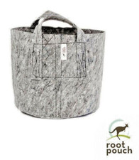 Root Pouch 30L Litre Pot X 10 Fabric Rhizo Grow Pots Reusable