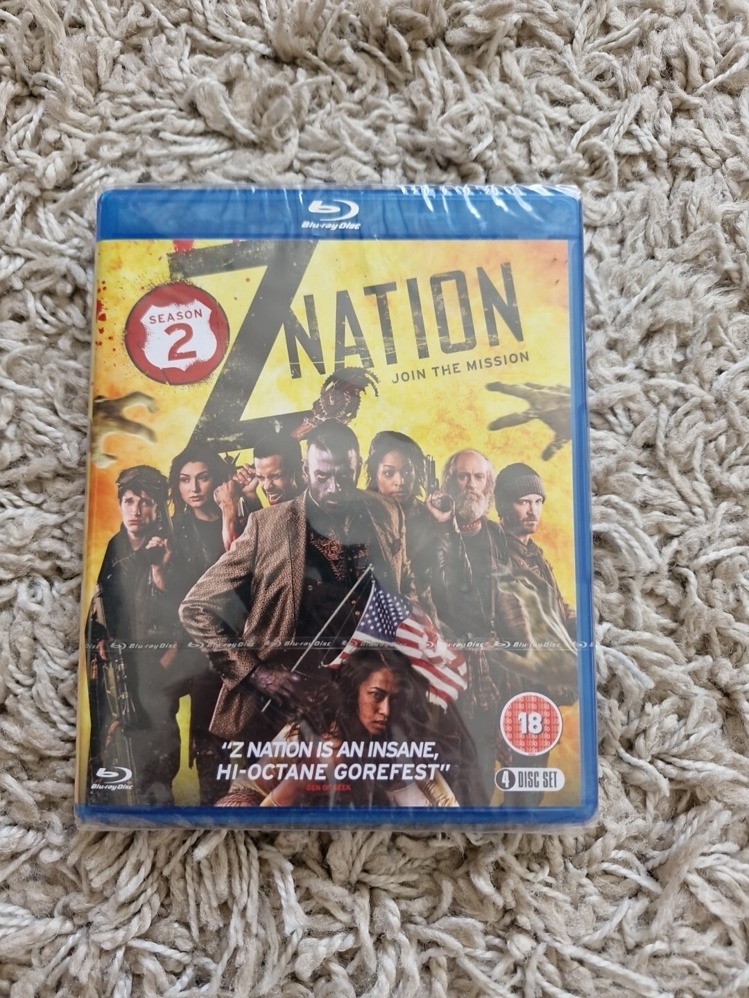 z nation season 2 blu ray