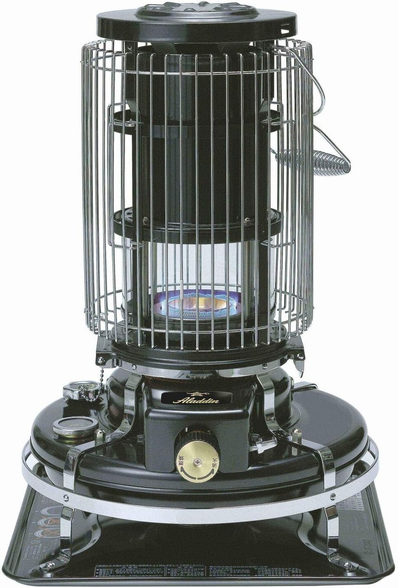 Aladdin Kerosene Oil Heater Blue Flame Black BF3912-K Retro New 