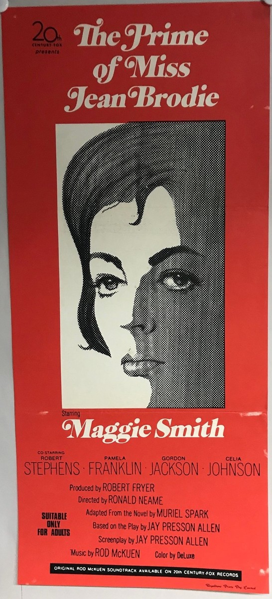 ORIGINAL DAYBILL MOVIE POSTER THE PRIME OF MISS JEAN BRODIE