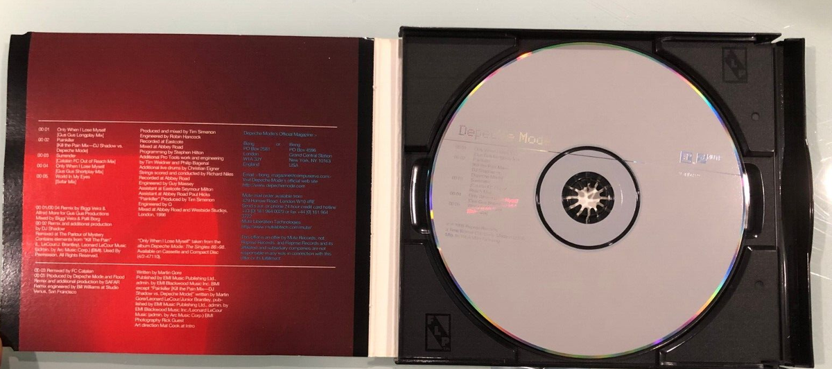 Depeche Mode MAXI-CD 9枚セット Depeche Mode MAXI-CD 9枚セット Depeche Mode Mode [New CD Box Set