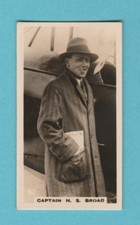 FLYING - B.A.T. - WHO'S WHO IN SPORT - CARD  NO. 32 -  CAPTAIN  BROAD - 1926