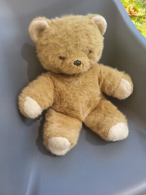 Ancien grand ours en peluche articulé - France