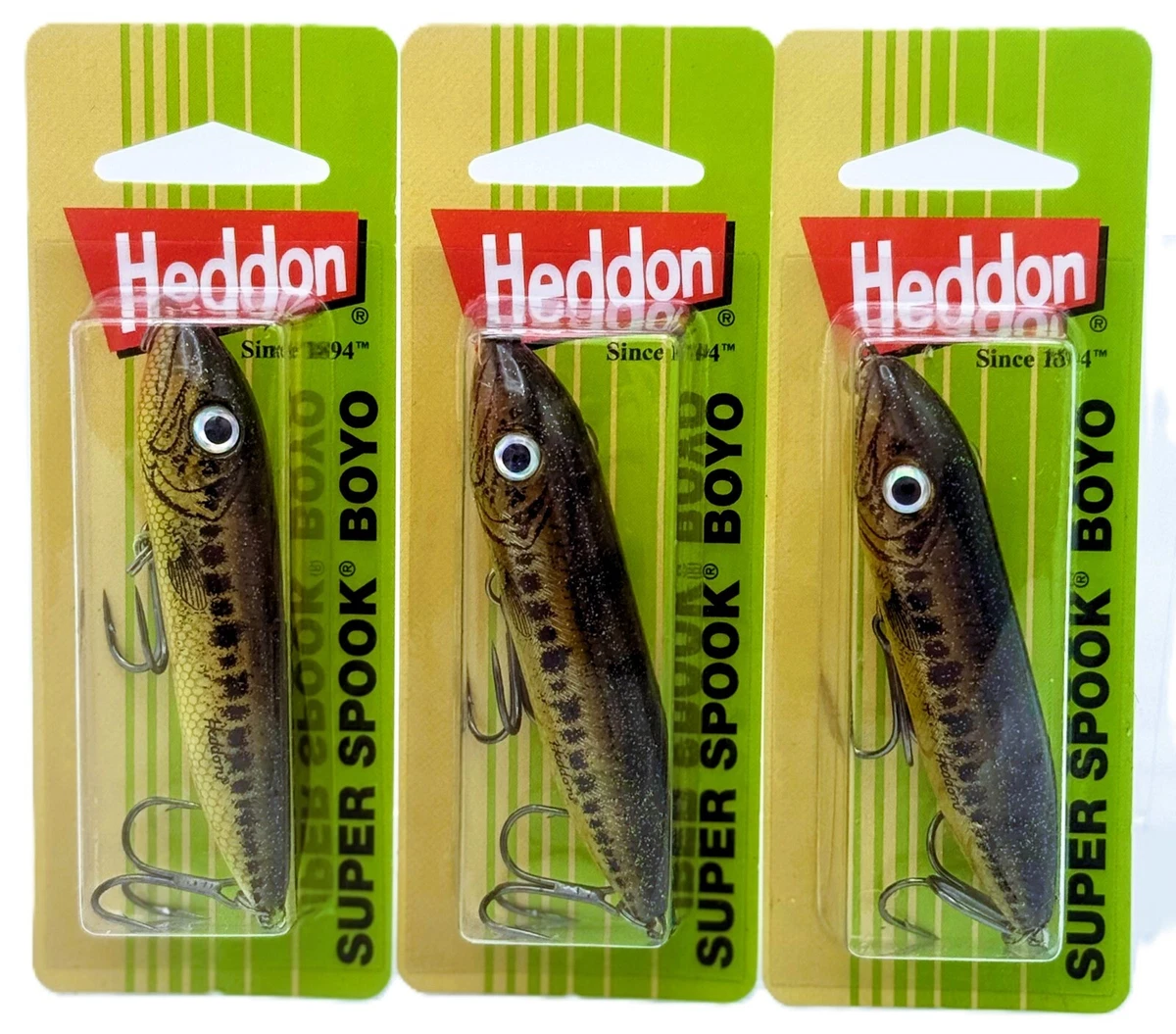 Las mejores ofertas en Heddon topwater Cebos, señuelos de pesca de