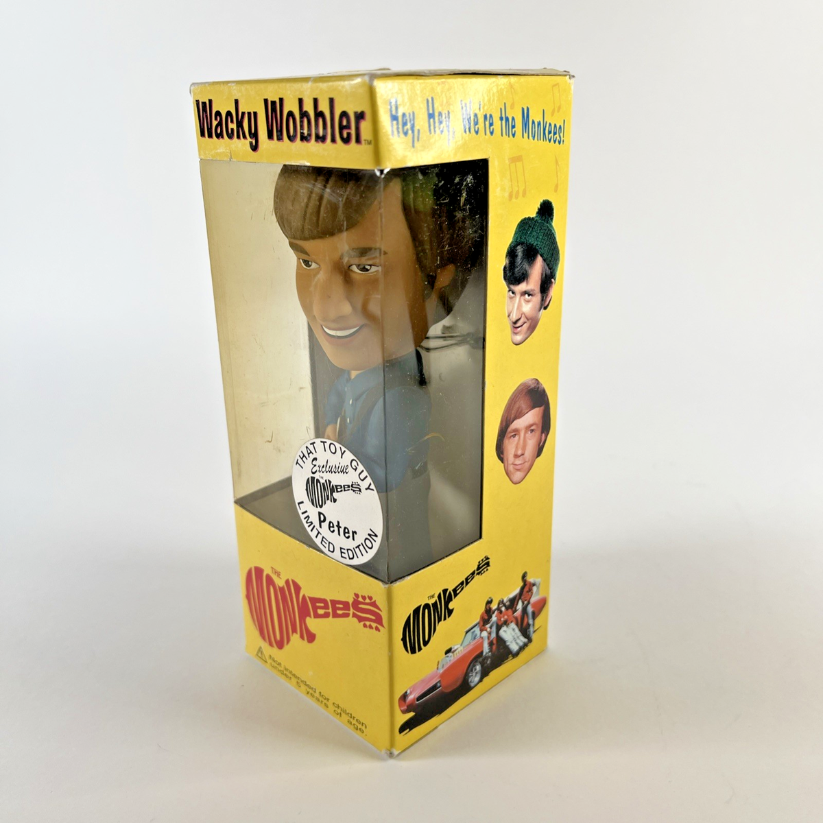 FUNKO The Monkees Wacky Wobbler ピーター Monkees Peter Tork Wacky Wobbler Bobblehead Figure w/ Box, Spencer