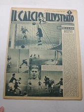 Rivista IL CALCO ILLUSTRATO anno 1944 numero 4 Ambrosiana-Milano 3-1